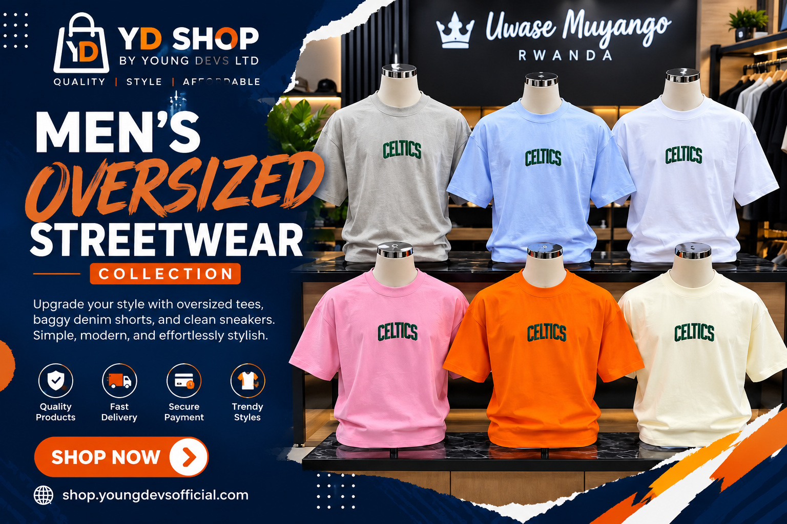 Men’s Oversized Streetwear Collection
