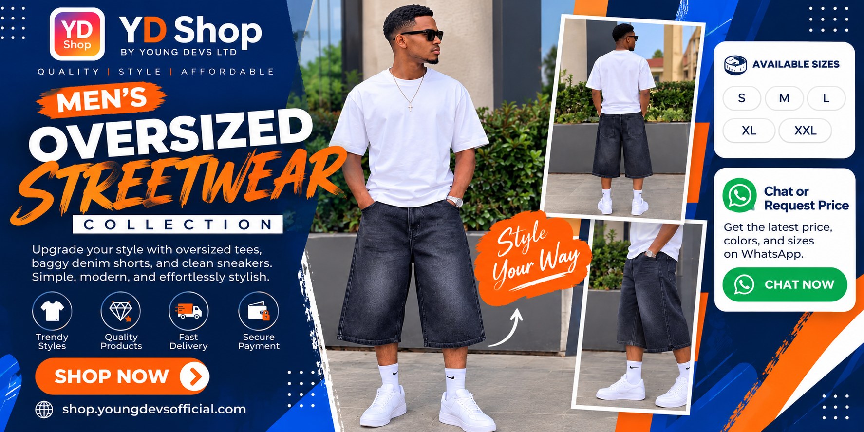 Men’s Oversized Streetwear Collection