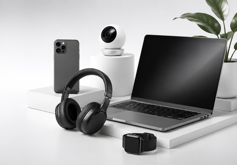 All-in-One Electronics Bundle (Phone, PC, Headset & Smartwatch)